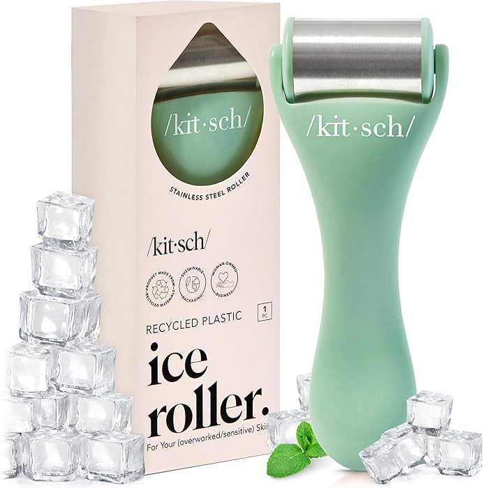 Kitsch Ice Roller for Face – Stainless Steel Ice Face Roller to Reduce Puffiness, Redness & Hea... | Amazon (US)