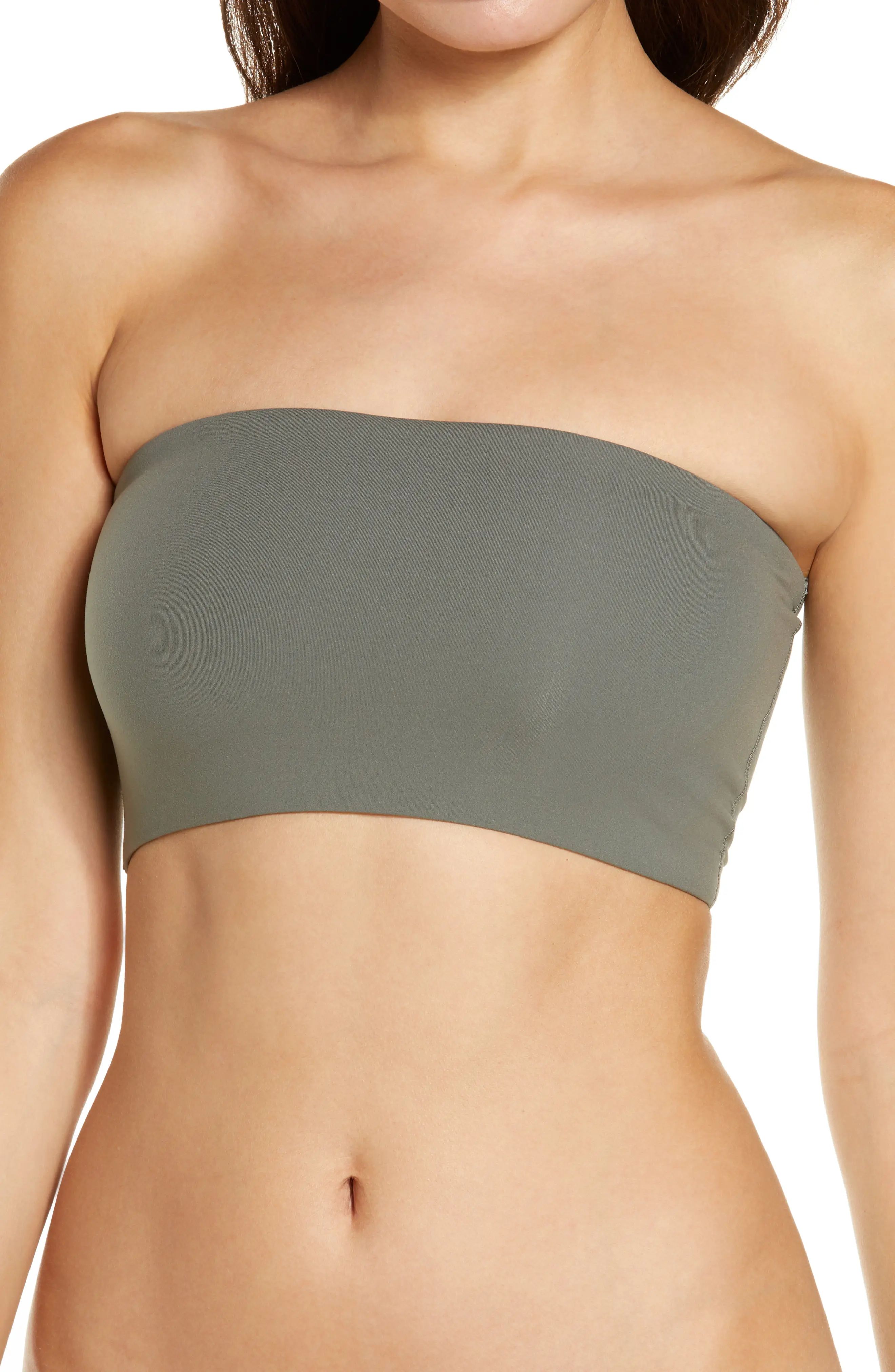 Women's Skims Fits Everybody Bandeau Bralette, Size XX-Small - Green | Nordstrom