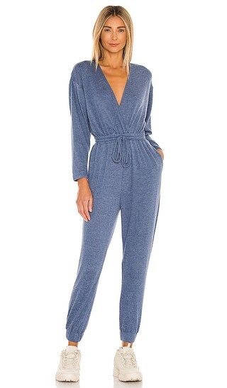 Willie Jumpsuit in Blue | Revolve Clothing (Global)