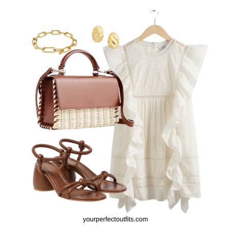 Perfect white dress for spring and summer 

#LTKsalealert #LTKSeasonal #LTKfindsunder50