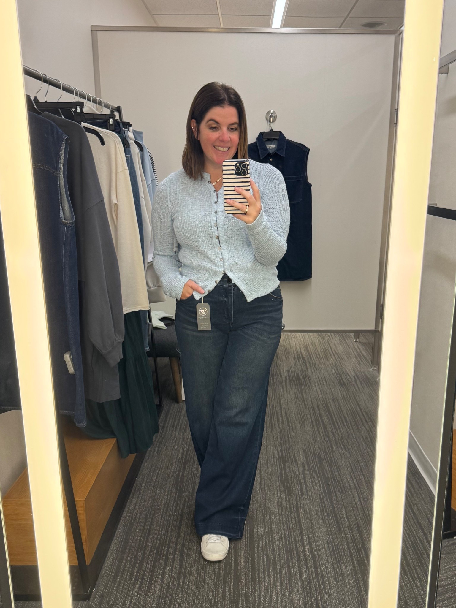 Jeans and a tee are the perfect combination for the fall and these two are so cute! 

Top: $49:99
Jeans: $59.99

#LTKStyleTip #LTKSaleAlert #LTKFindsUnder100