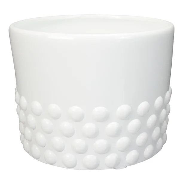 Better Homes & Gardens 15" La Paz Floor Planter in White | Walmart (US)