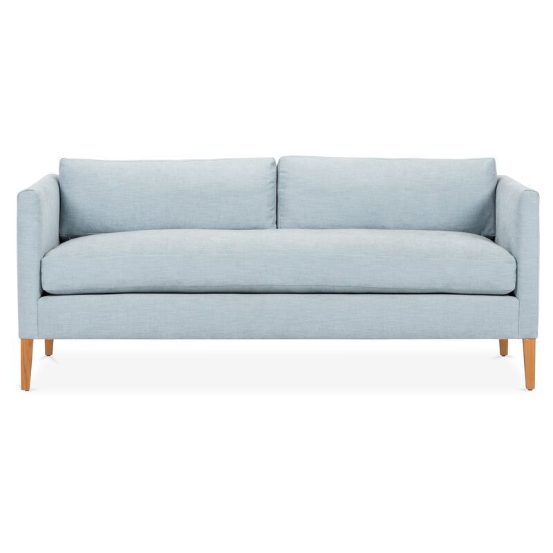 Albee Sofa, Sky Blue | One Kings Lane