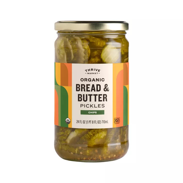 Organic Bread & Butter Pickles, Chips | Thrive Market
