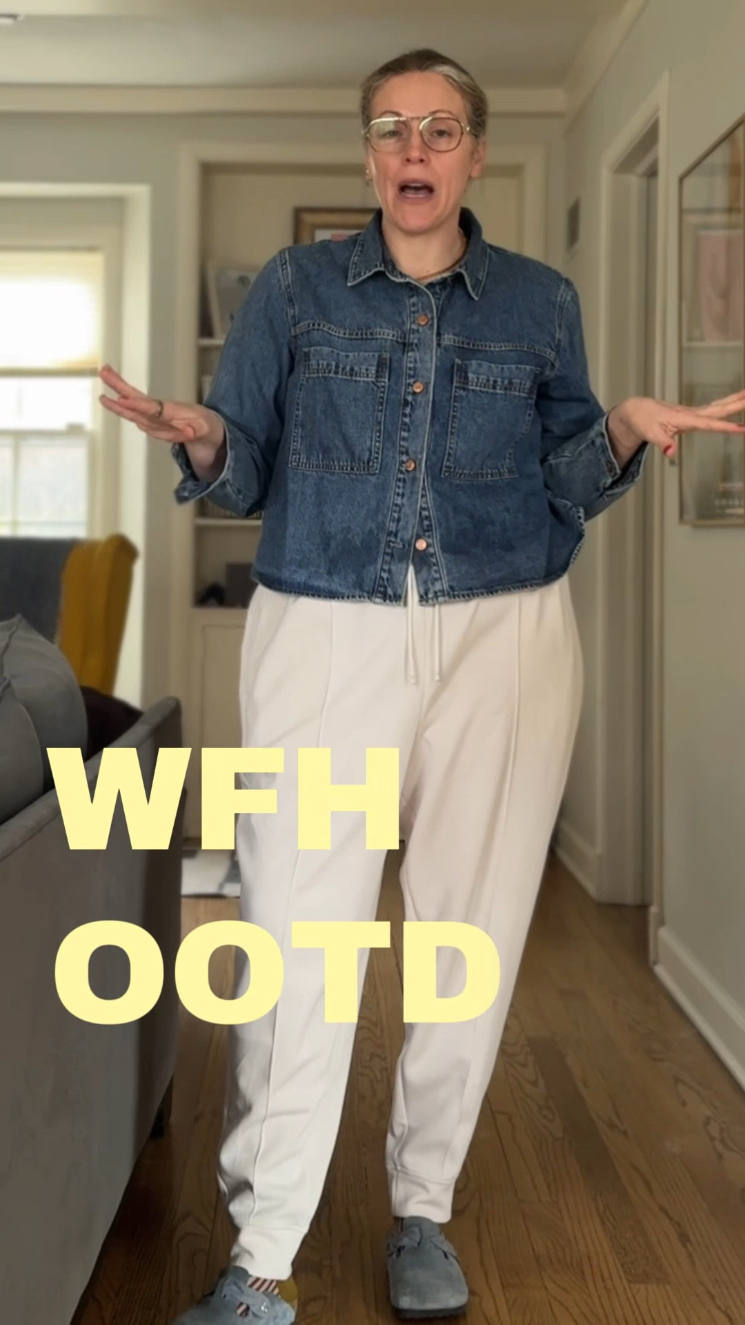 comfy is key for WFH

#LTKootd #LTKOver40 #LTKMidsize