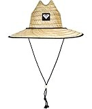 Roxy womens Tomboy Straw Sun Hat, True Black, Medium-Large US at Amazon Women’s Clothing store | Amazon (US)