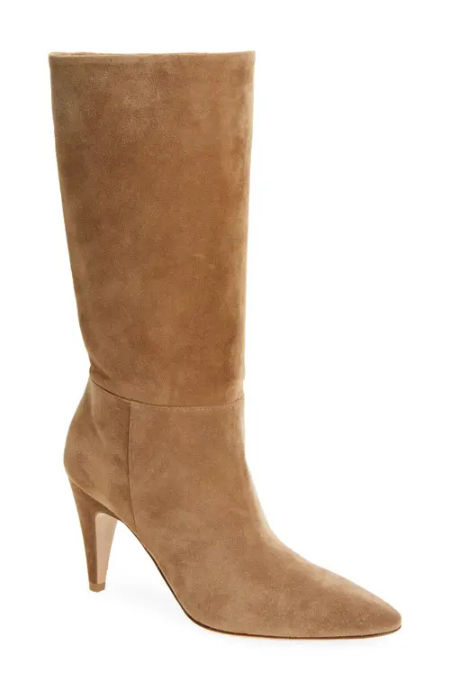 Gianvito Rossi Pointed Toe Boot in Camel at Nordstrom, Size 9.5Us | Nordstrom