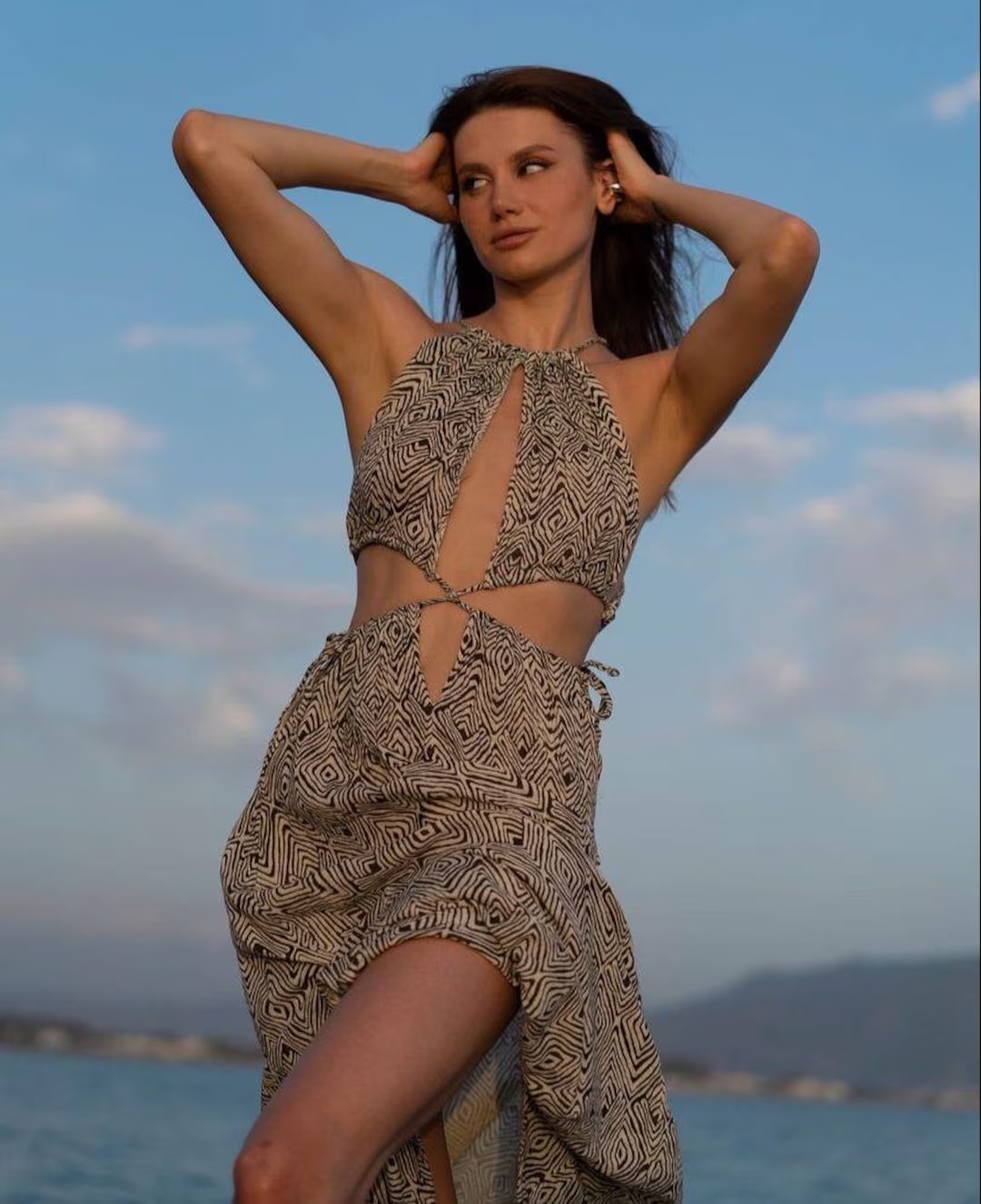 Linen Gauze Goddess Dress: Boho Wedding, Cleopatra Costume - Etsy | Etsy (US)