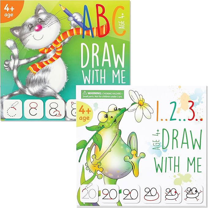 Drawing with Alphabet and Numbers Learning Activity - Perfect for Kids Who Love Toys, Art and Cra... | Amazon (US)