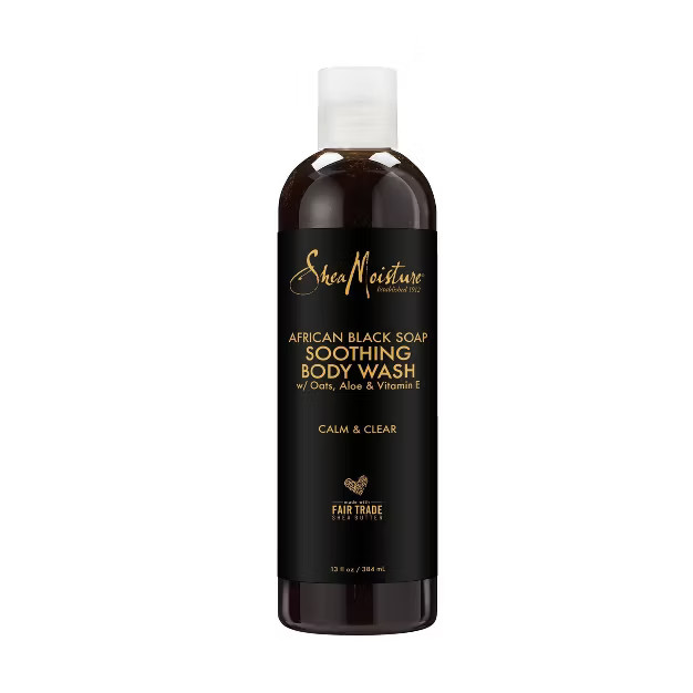 SheaMoisture African Black Soap Soothing Body Wash - 13 fl oz | Target