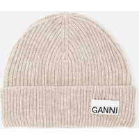 Ganni Ribbed Wool-Blend Beanie | Mybag.com (Global) 