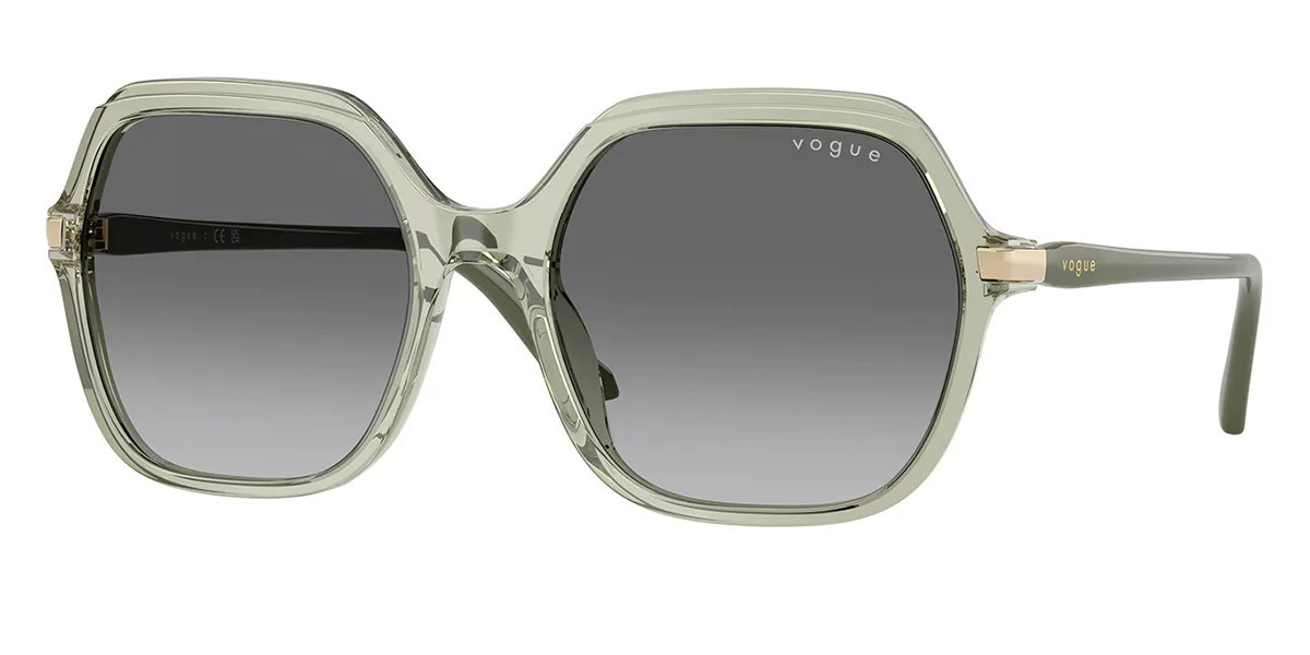 Vogue Eyewear VO5561S 302211 Women's Sunglasses Green Size 56 | SmartBuyGlasses Global
