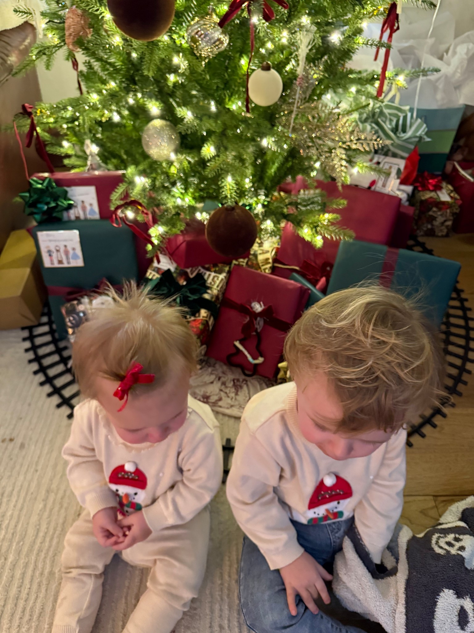 Obsessed with the kids matching sweaters today 

#LTKmomlife #LTKHoliday #LTKBaby