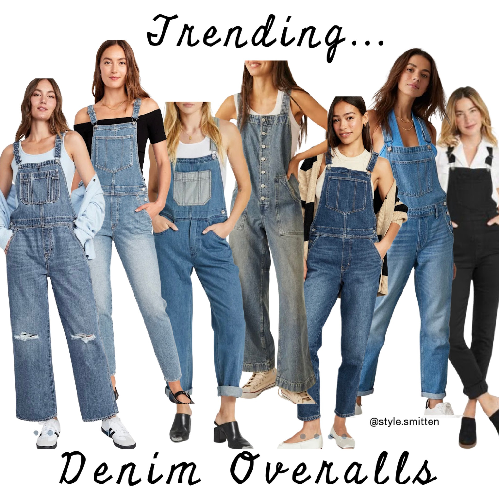 Denim overalls are a huge trend for fall! 

#LTKFind #LTKSeasonal #LTKstyletip