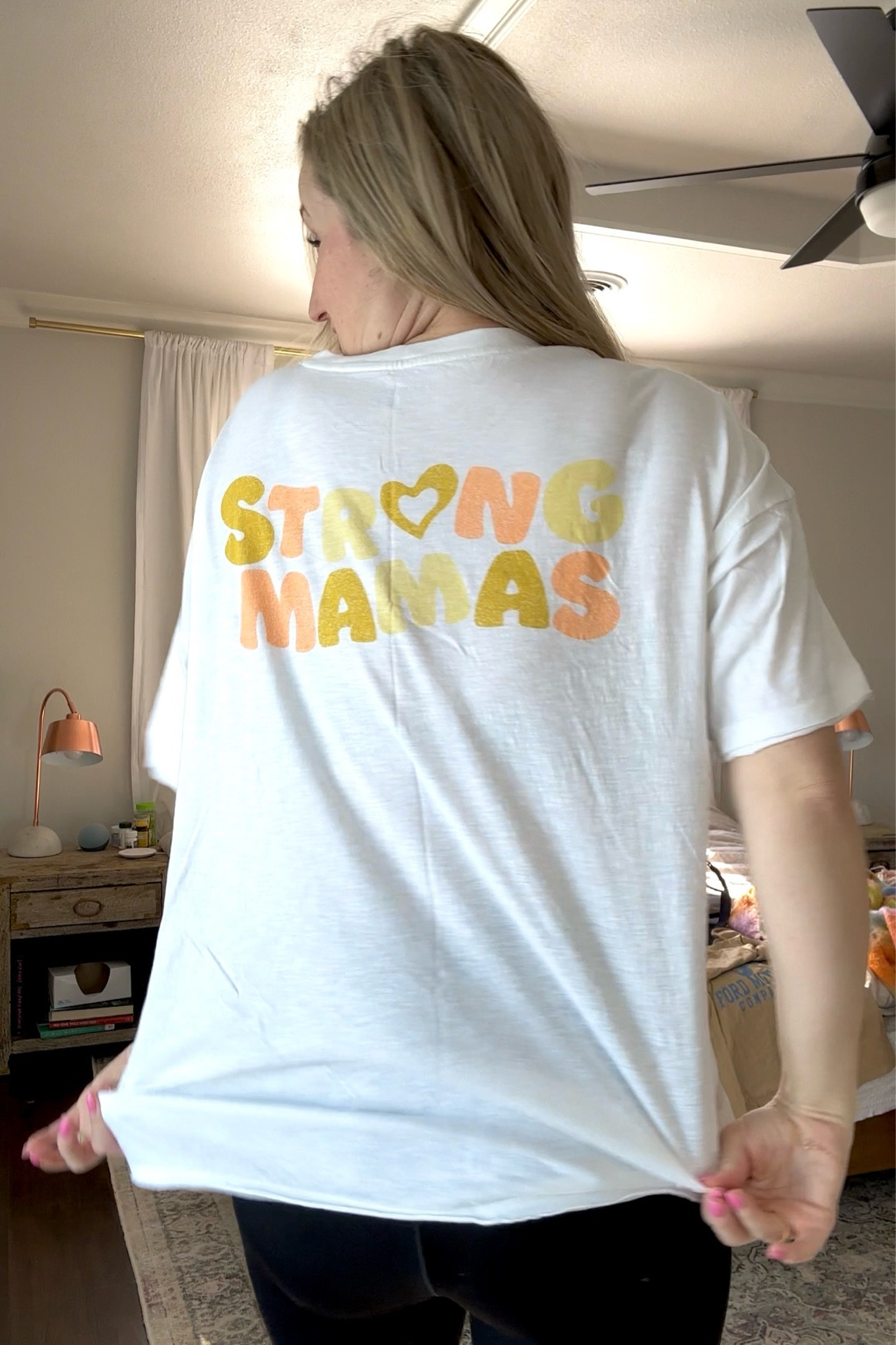 Strong mama postpartum and maternity t-shirt for the hospital or just to lounge around the house! 

#LTKbump #LTKfindsunder50