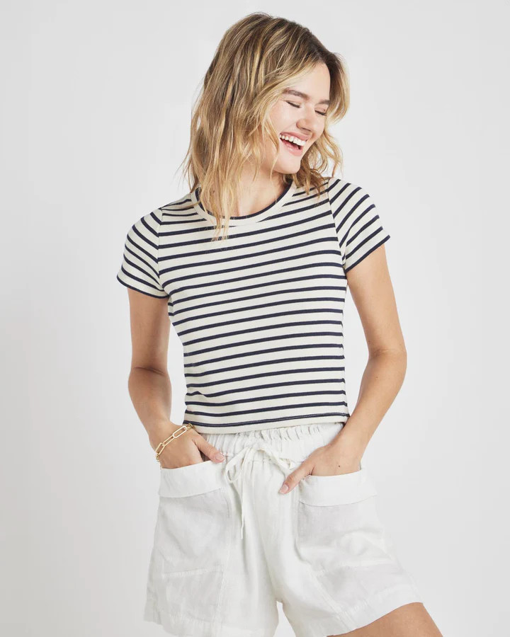 Whitney Stripe Tee | Splendid