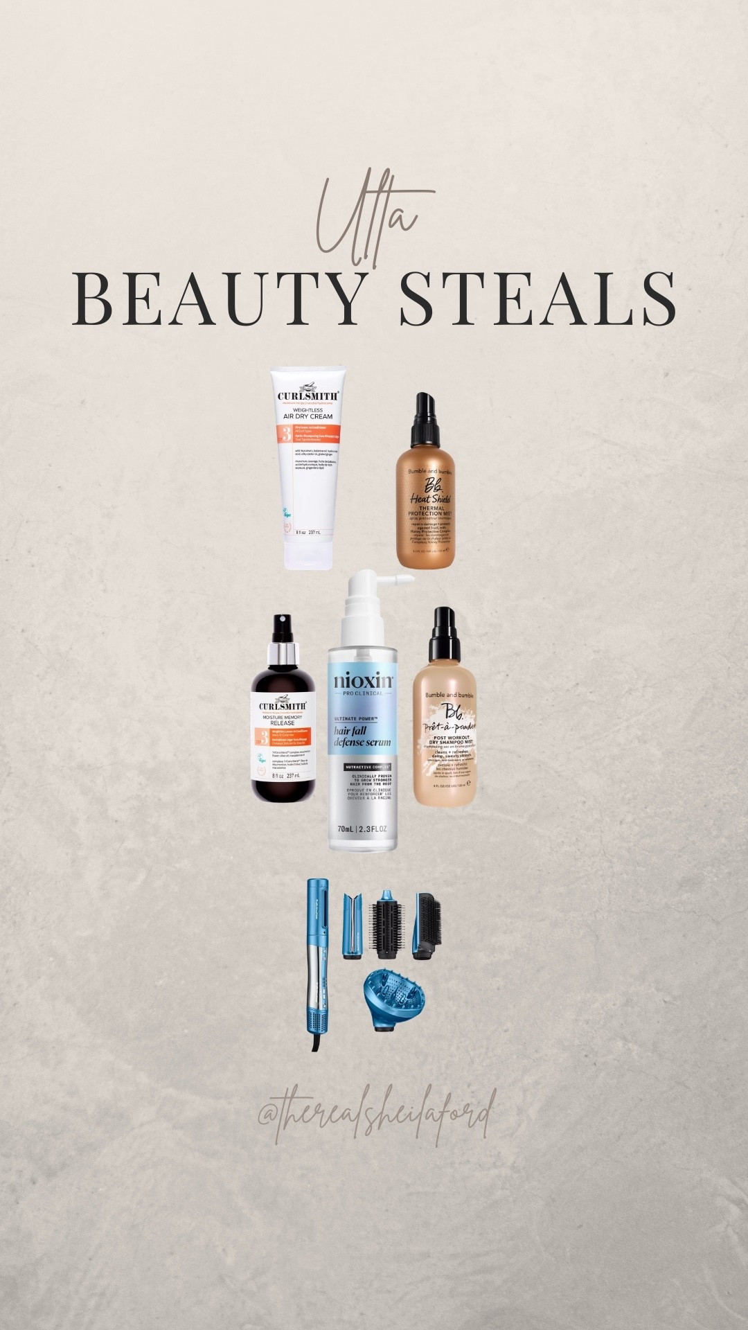 I didn’t want to overcomplicate this… just a few hair products that actually make a difference

Especially if you’re dealing with dryness, frizz, or thinning like so many of us are right now

These are worth a look 🤍

Everything’s linked here


#LTKBeauty #LTKSaleAlert #LTKOver40