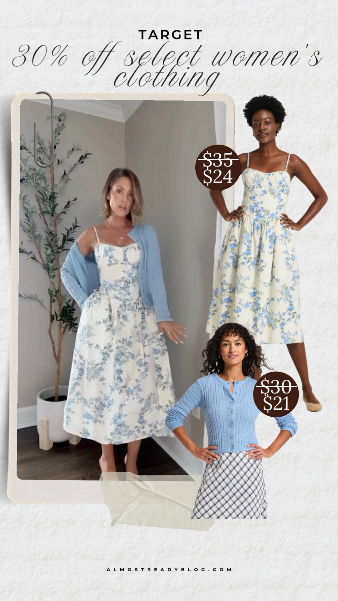 Target 30% off select women's clothing, XS in all Target items.

target deals, spring dress, Mother's Day dress, Easter dress. 

#LTKSaleAlert #LTKOver40 #LTKPetite