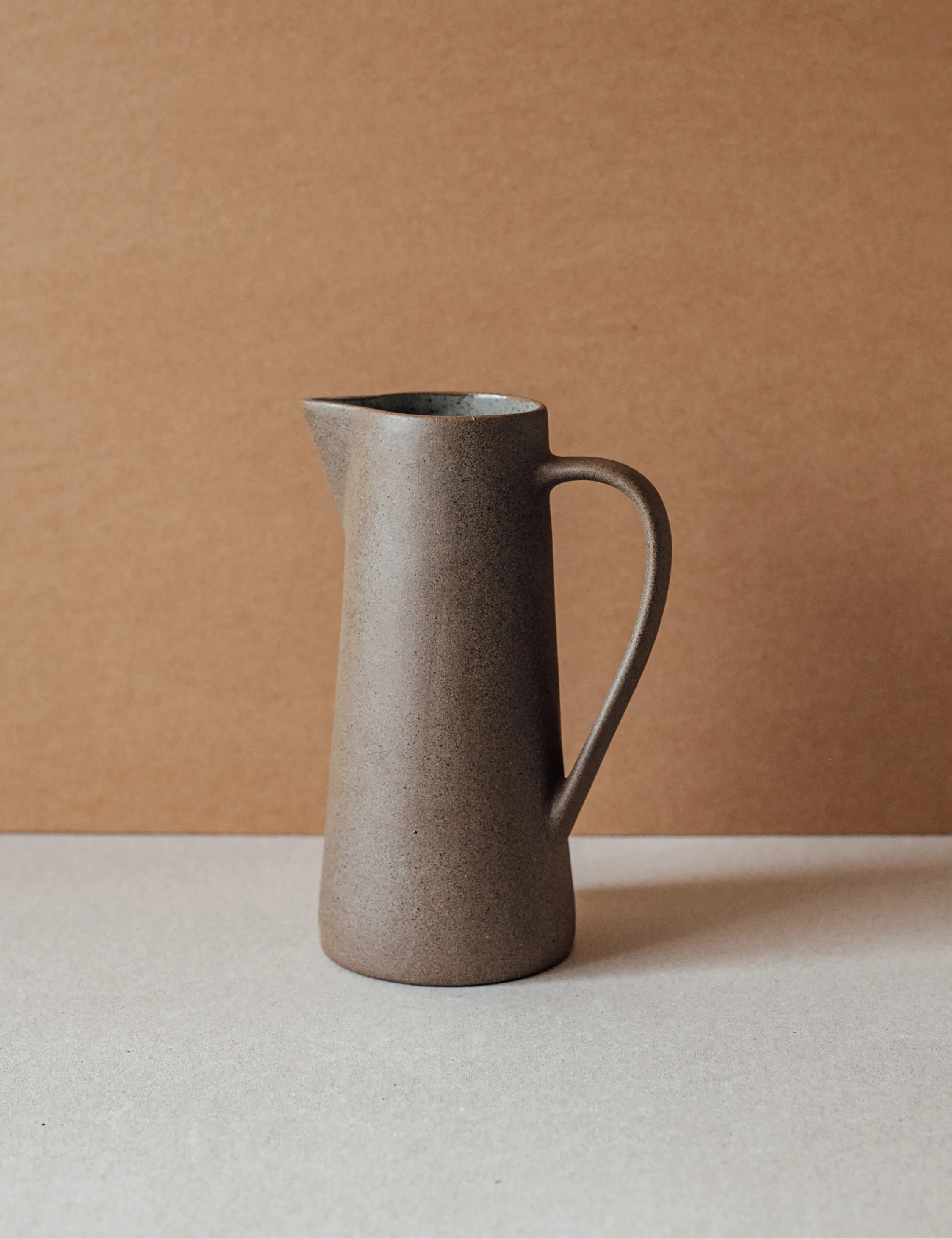 Tall Jug by Al Centro Ceramica, Brown | Lulu and Georgia 