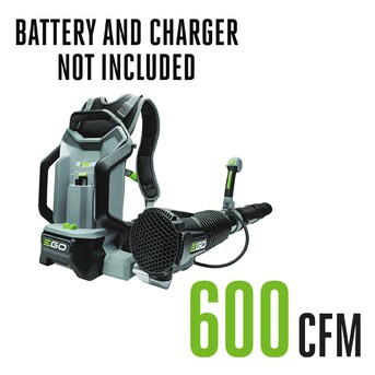 EGO POWER+ 56-volt 600-CFM 145-MPH Battery Backpack Leaf Blower (Battery and Charger Not Included... | Lowe's