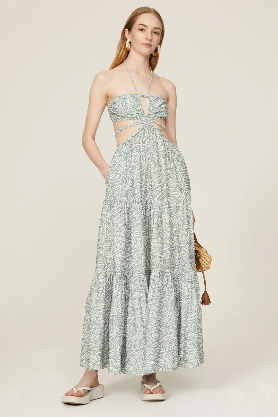 Laurel Palm Leaf Maxi | Rent the Runway