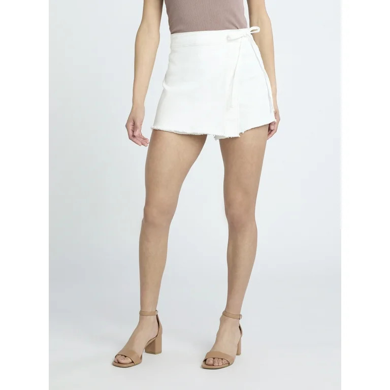 Madden NYC Women's Wrap Around Skort, Sizes XXS-XXL | Walmart (US)