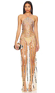 retrofete Maris Dress in Tannin from Revolve.com | Revolve Clothing (Global)