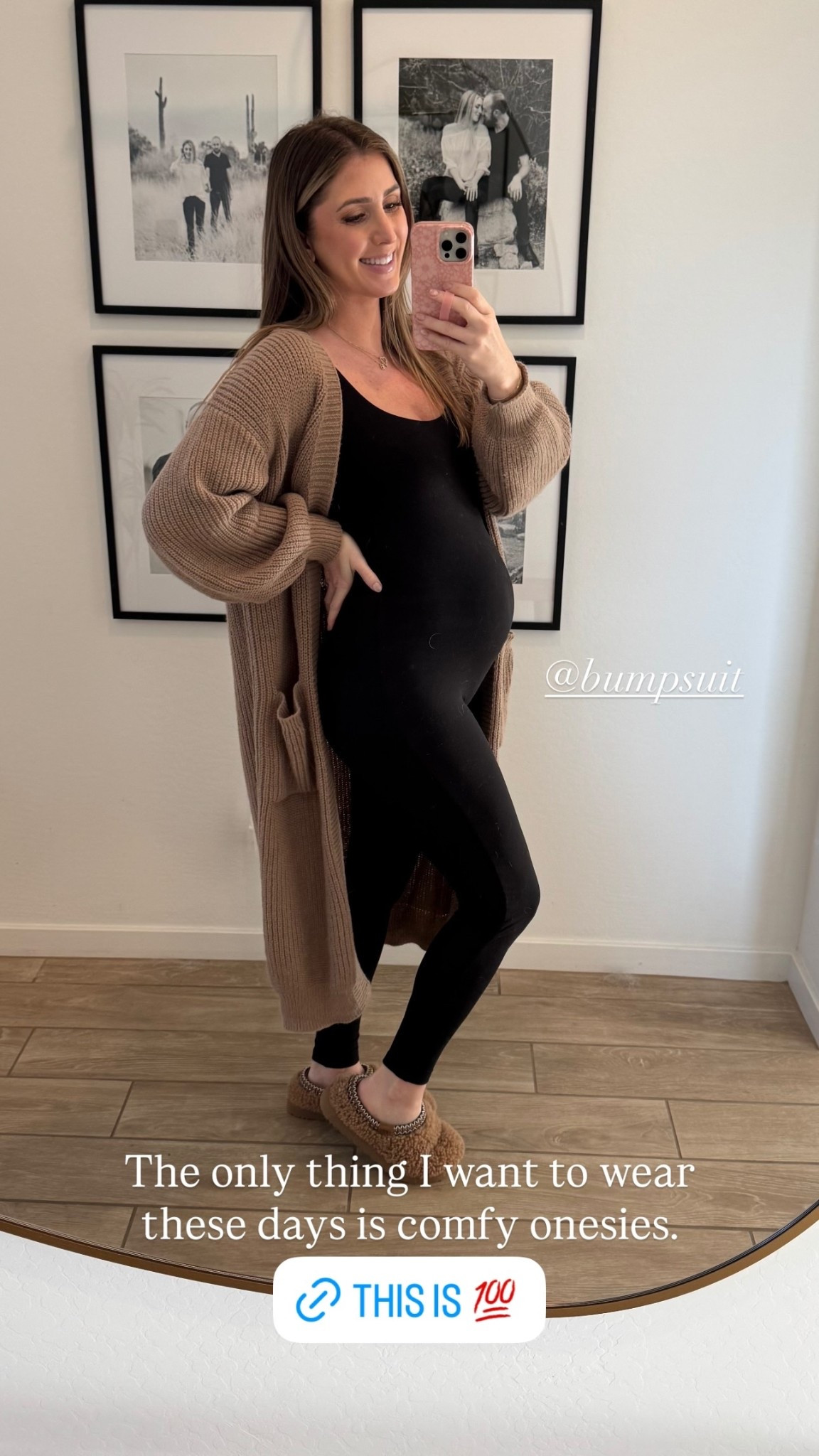 The only thing I want to wear these days is comfy onesies.  @bumpsuit