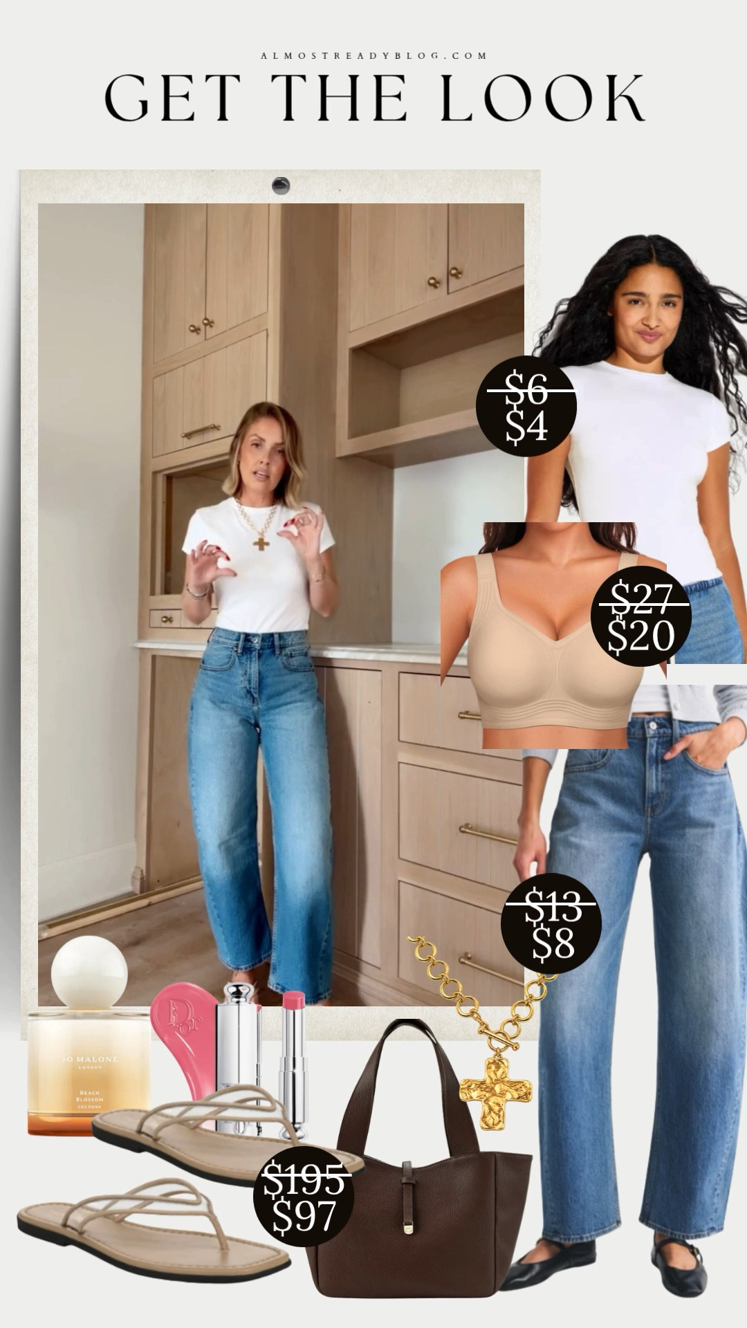 Easy everyday basics with a few elevated accessories to complete the look.
XS tee / 25 short jeans

white tee, wide leg jeans, everyday outfit, casual style, summer basics, transitional outfit, affordable fashion, everyday accessories, casual chic outfit, elevated everyday style

#LTKOver40 #LTKootd
