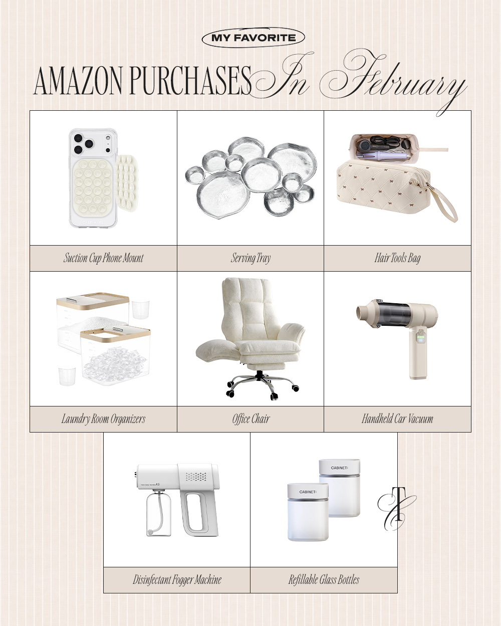 My Favorite Amazon Purchases In February! 🤍 

 