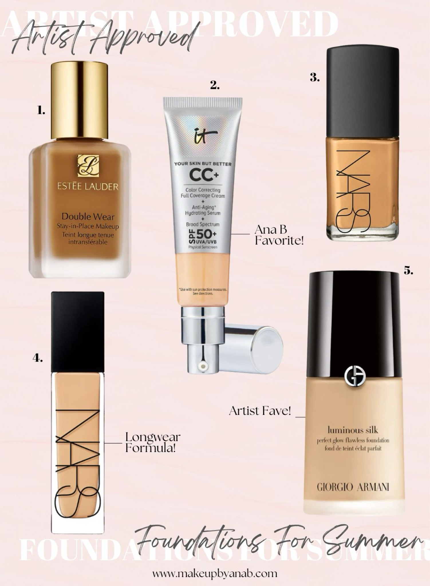 We asked our artists and they shared their top foundations for summer! ☀️

#LTKFindsUnder100 #LTKSeasonal #LTKBeauty