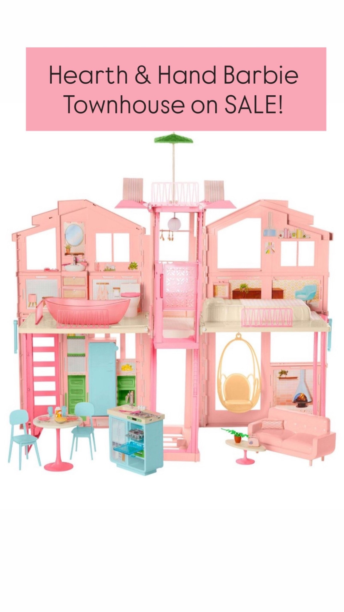 Hearth and hand Barbie townhouse on sale! The perfect Christmas gift!

#LTKHoliday #LTKGiftGuide