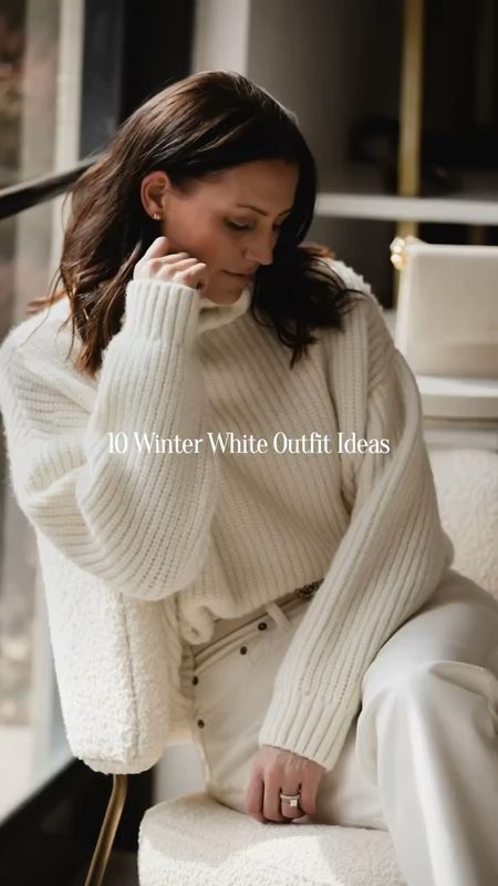 Winter white outfits, style over 40

#LTKstyletip #LTKVideo #LTKover40