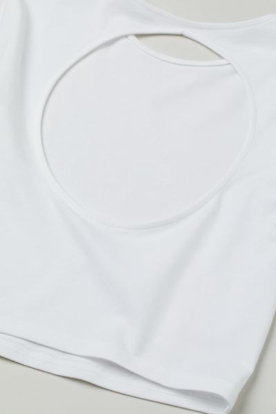 Cut-out Crop Top | H&M (US + CA)