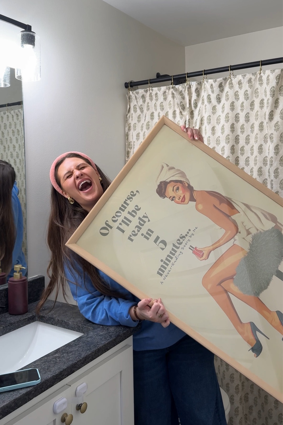 Guest bathroom refresh!