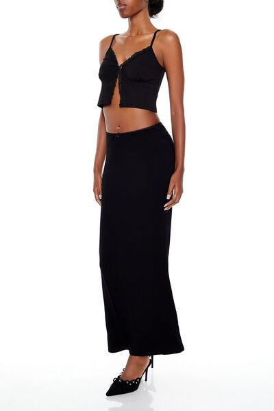 Bow Bodycon Maxi Skirt | Forever 21