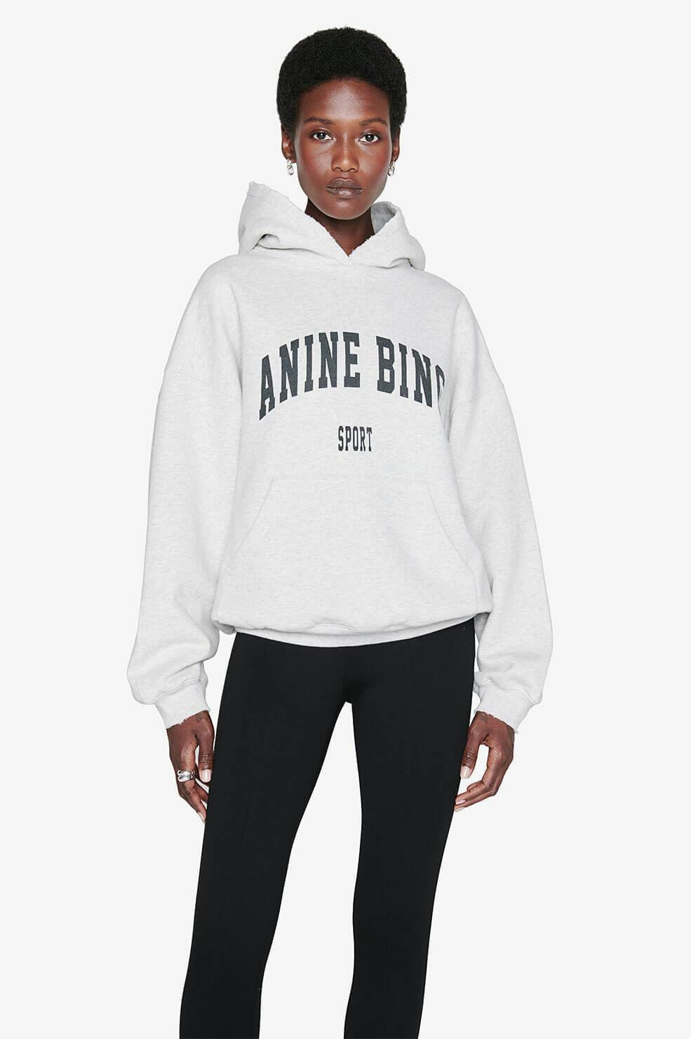 Harvey Sweatshirt - Heather Grey | Anine Bing