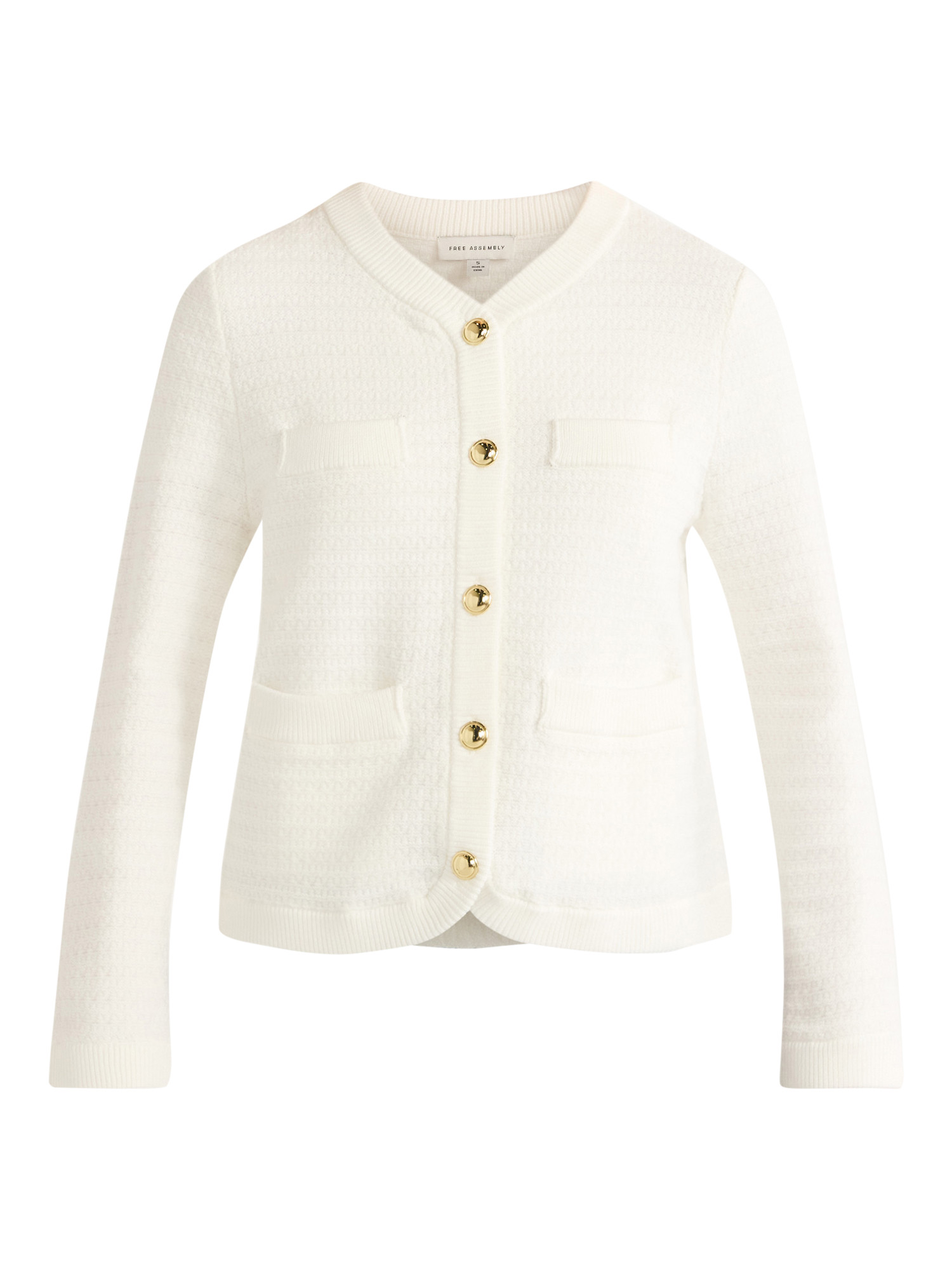 Free Assembly Women’s Welt Pocket Cardigan, Lightweight, Sizes XS-XXL | Walmart (US)