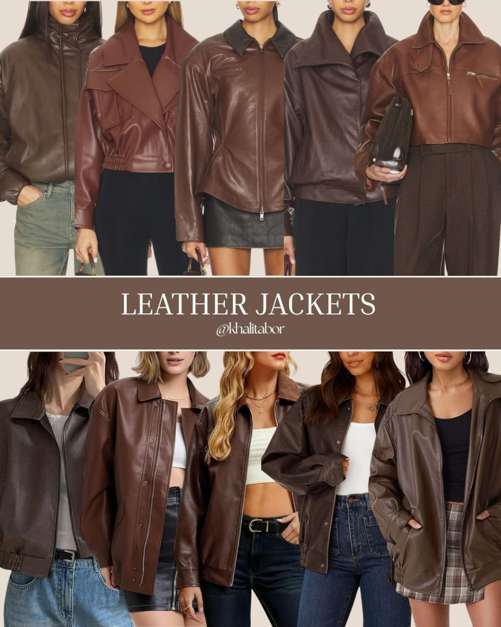 A good leather jacket will always be in style 🤎 These rich brown tones feel so luxe and go with literally everything. Throw it on and you’re done.

// Jackets, Leather Jackets, Amazon Jackets, Jackets Women, Revolve, Leather Jacket Women, Leather Jacket Outfit 

 #LTKgrwm #LTKootd #LTKSeasonal