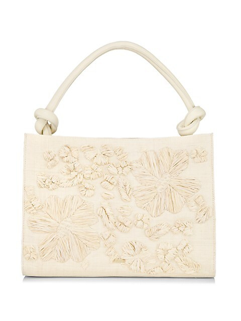 Bloom Raffia Tote | Saks Fifth Avenue