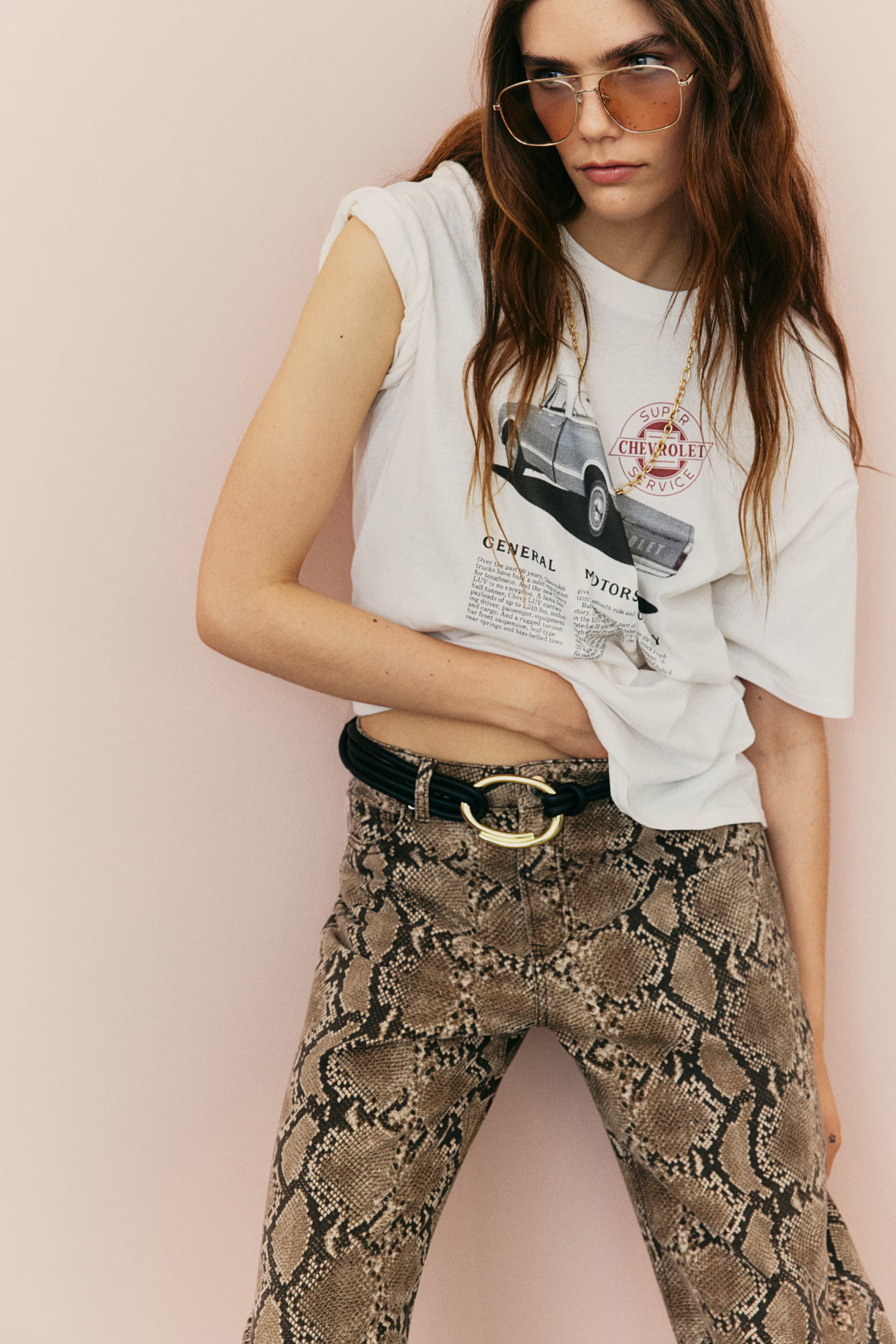 Oversized Printed T-Shirt | H&M (US + CA)