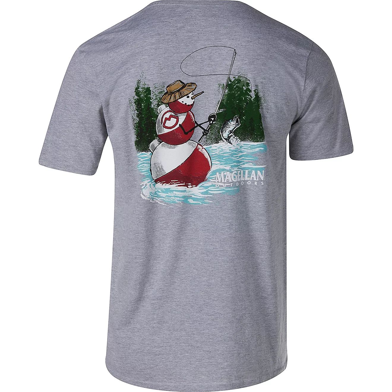 Magellan Outdoors Men's Holiday Bobberman T-shirt | Academy Sports + Outdoors