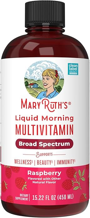 MARYRUTH'S Multivitamin for Women, Men & Kids | Liquid Morning Multivitamin | Vitamin A C D E B6 ... | Amazon (US)