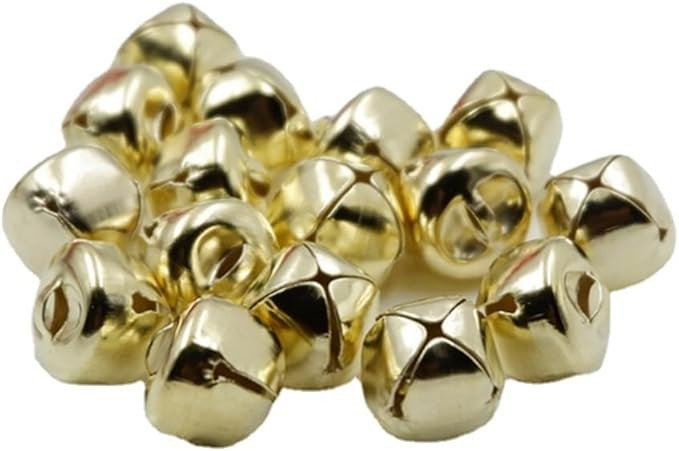 Jingle Bells, 1 Inch Craft Bells Bulk DIY Bells for Christmas Festival Decoration Home Decoration... | Amazon (US)