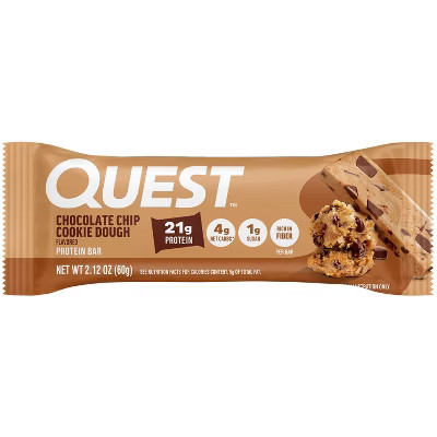 Quest Nutrition Protein Bars - Chocolate Chip Cookie Dough - 2.12oz | Target