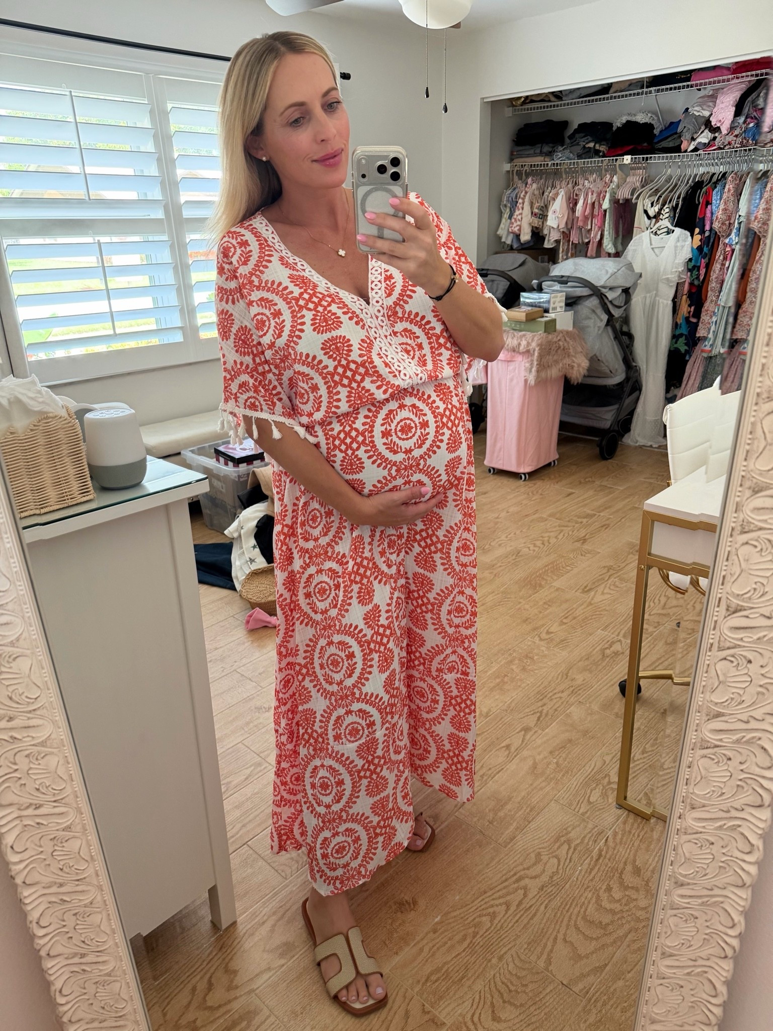 Maxi dress. Wearing xl at 31 weeks pregnant

#LTKootd #LTKBump #LTKSeasonal
