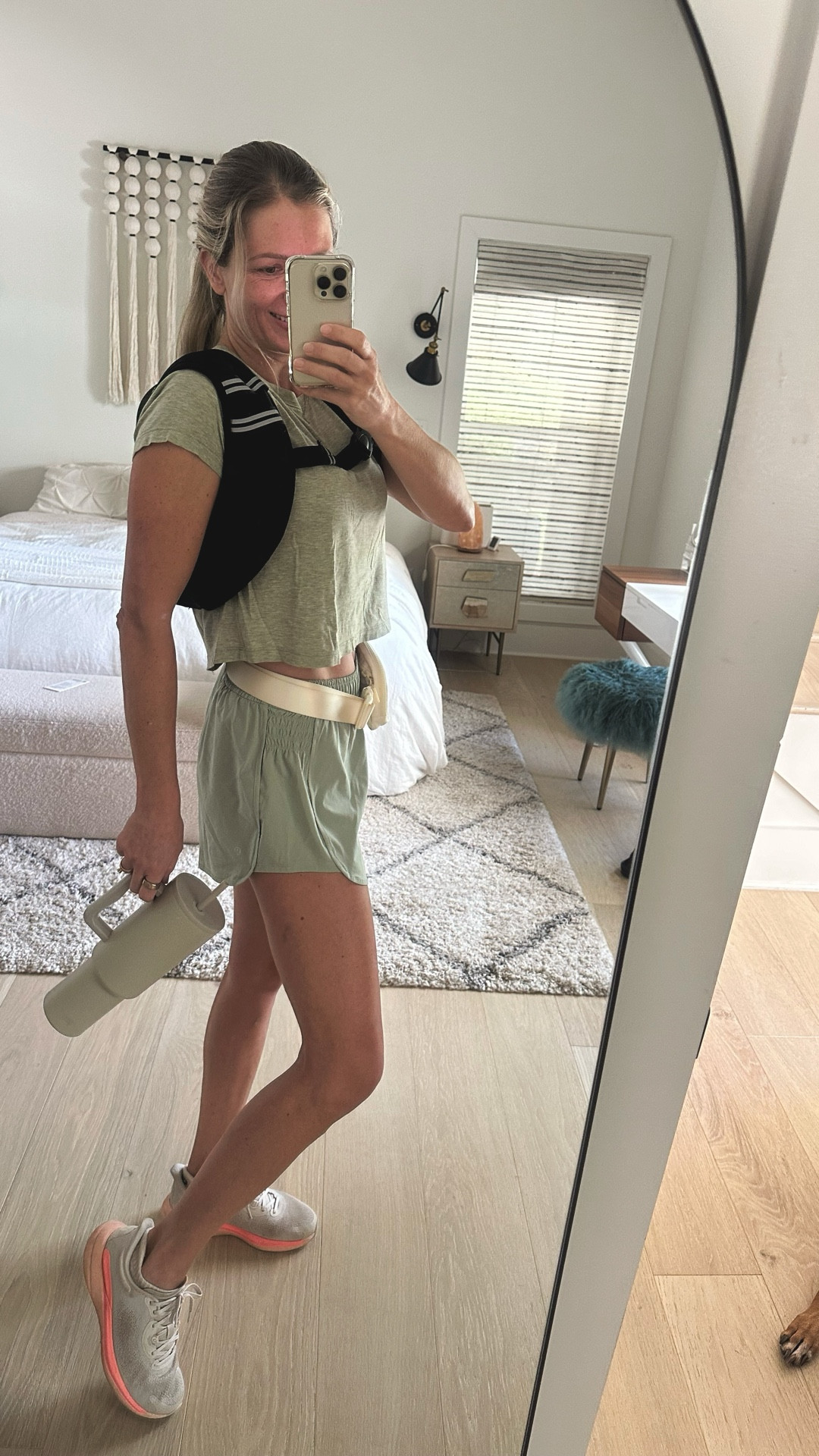 Off to my walk but I had to quickly share this new (to me) style lululemon shorts. They are currently on sale, fully stocked, and UNDER $45! 🚨 They are super cute, this color especially, it’s the fog green.

*TTS, wearing size small, weighted vest 12lbs

#activewear #fitnessgear 
#hotgirlwalks #runningshorts #lululemon #lulufavorite #lululemonshorts #lululemonsale #lulufinds #softautumncolorpalette 

#LTKSaleAlert #LTKFindsUnder50 #LTKActive