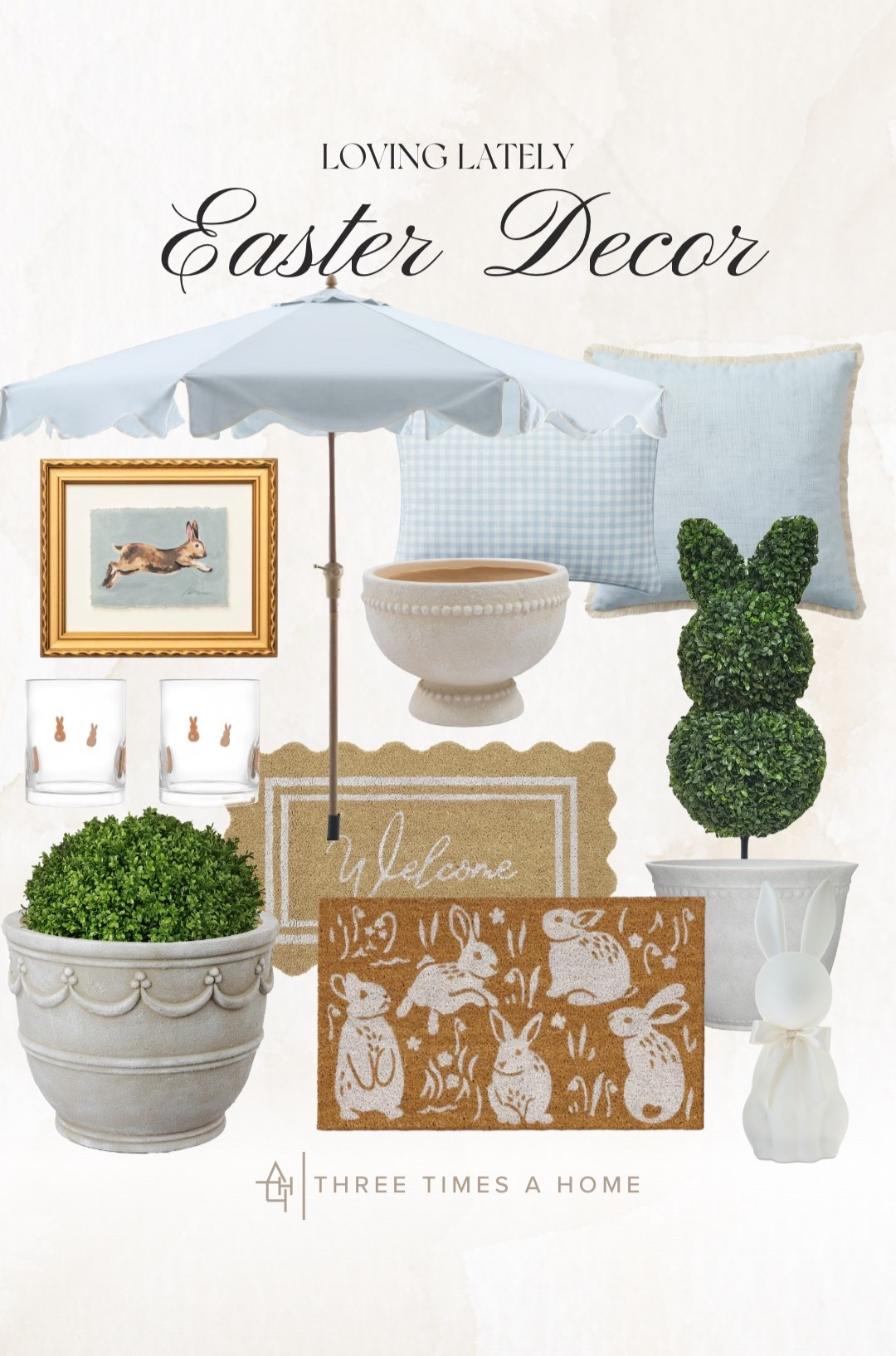 Home decor pieces to prep your home for spring and Easter 

#LTKHome