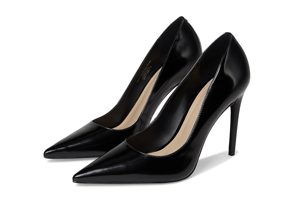 Steve Madden Noir Women's Shoes Black Leather : 9.5 M | Zappos