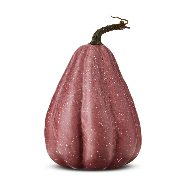 Foam Pumpkin Tabletop Decor, Purple, 10.5", Fall by Way To Celebrate | Walmart (US)